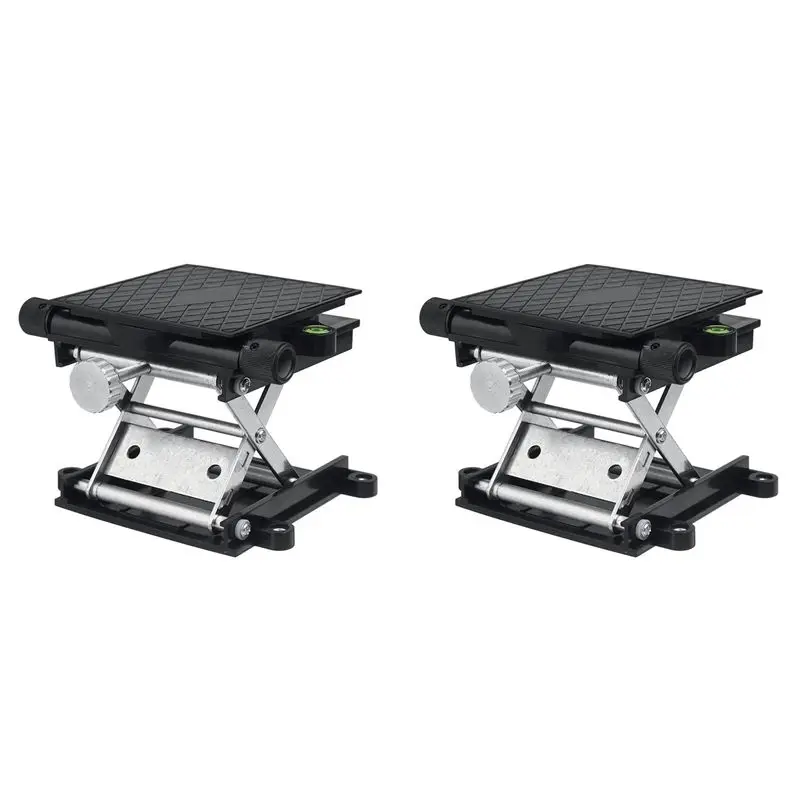 

AFOURT-2X 360 ° Вращающийся алюминиевый стол для фрезеровки, гравировки и работы с деревом, подъемная платформа-стойка для деревообрабатывающих верстаков