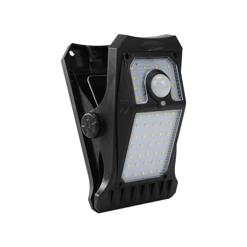 

Новая лампа на солнечной энергии, лампа с зажимом на солнечной батарее, лампа для кемпинга, лампа для домашнего сада, настенный светильник с наружным датчиком