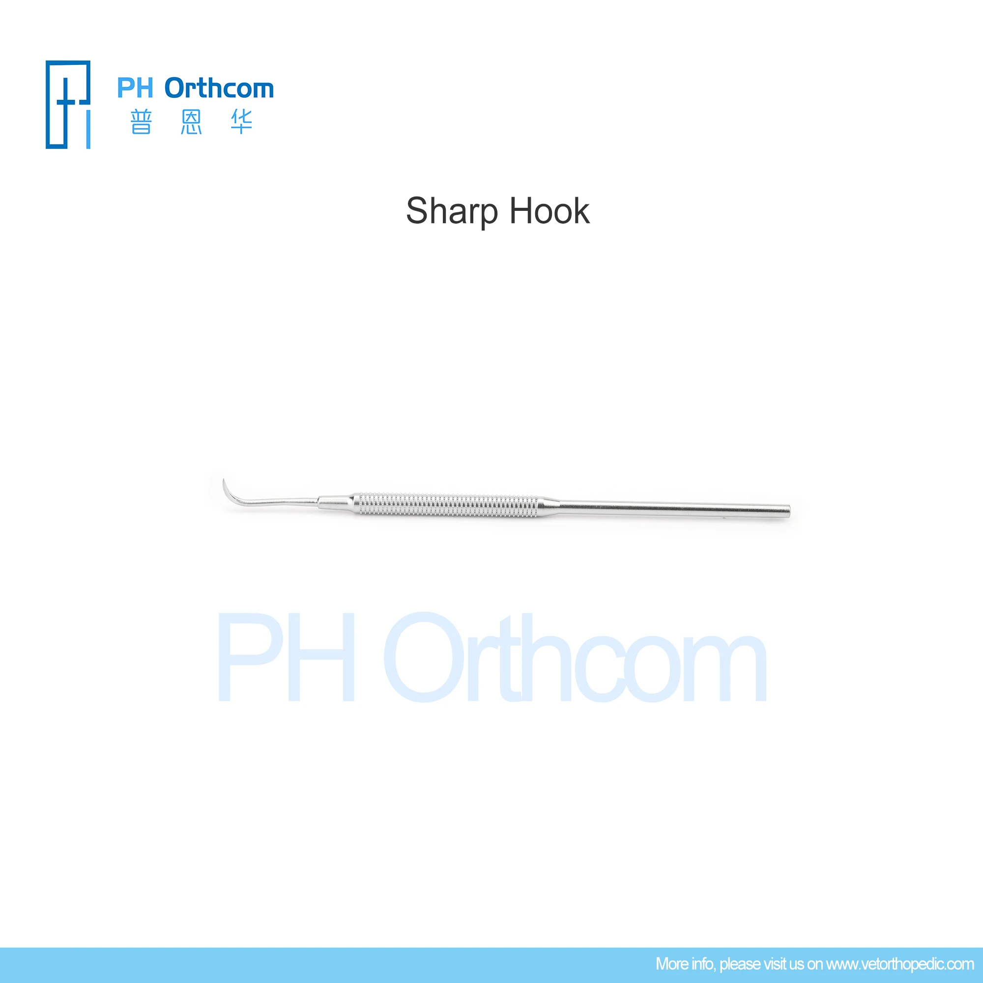 Sharp Hook Stainless Steel Veterinary Mascotas Surgical Instruments Medical Supplies and Equipment