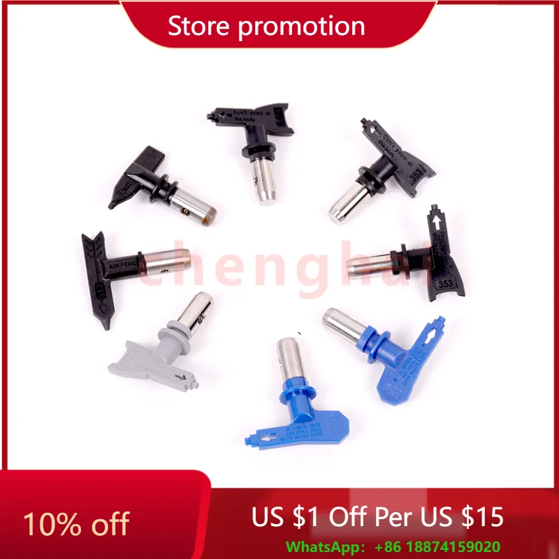 

Безвоздушные насадки и насадки для безвоздушных распылителей краски