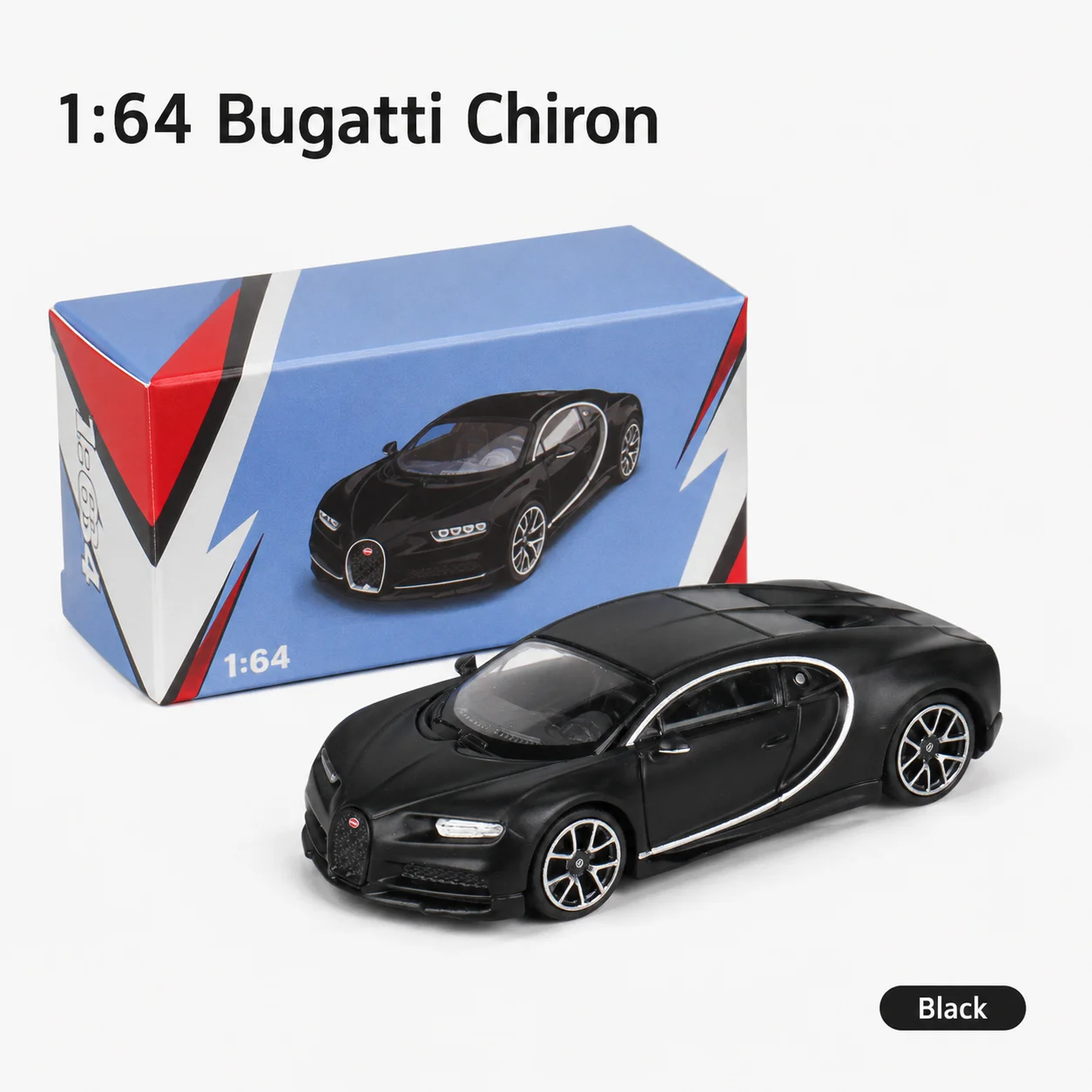 1:64 ブガッティ シロン スーパーカーおもちゃの車 1/64 JKM 車両