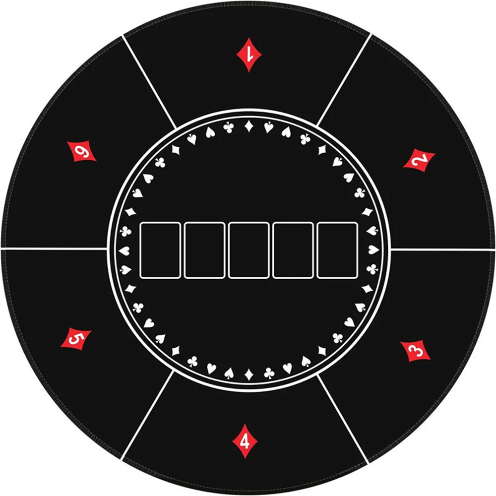 

Tablecloth Rubber Texas Holdem Game Table Mat Non-slip Rubber Table Top Cloth Casino Board Home Gaming Pad Poker Accessory