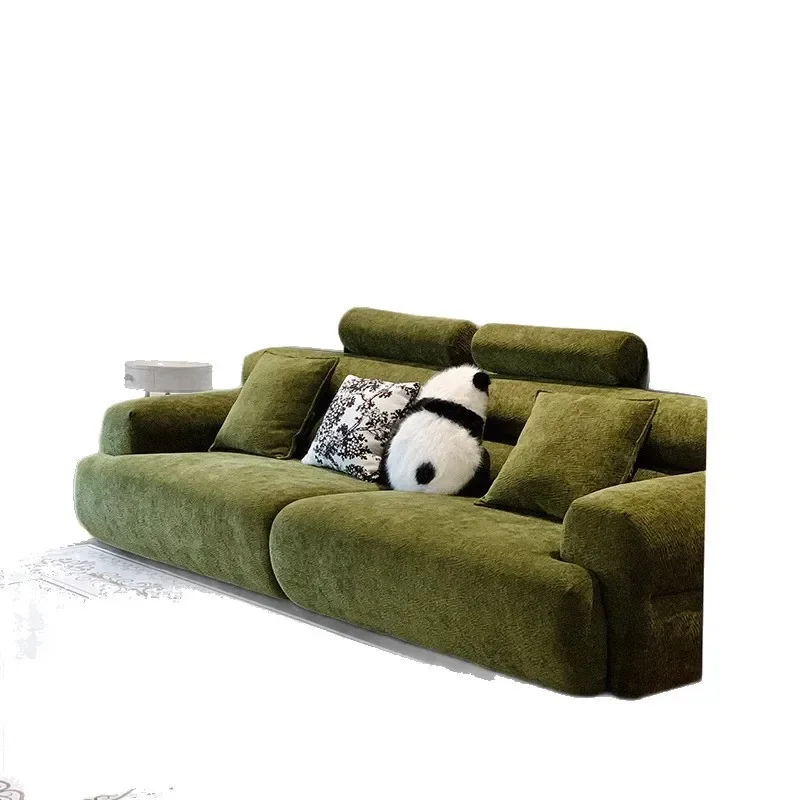 

Nordic toast fabric sofa, small apartment light luxury modern sofa