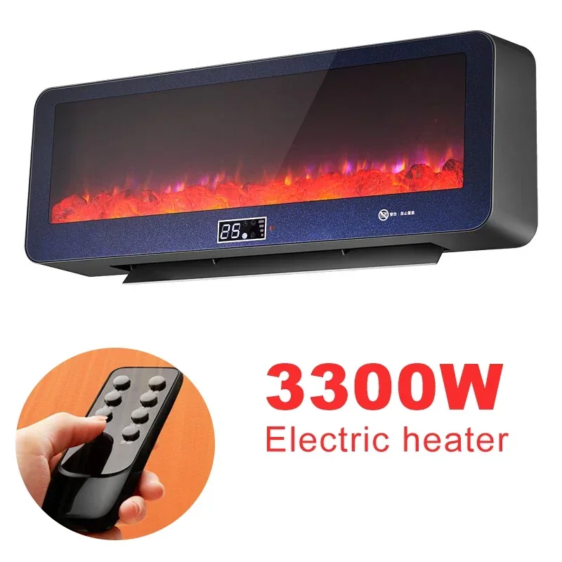 3300W Electric Heating Heater Wall Hanging Heater Bathroom Heating Small Air Conditioning for Both Cold and Warm