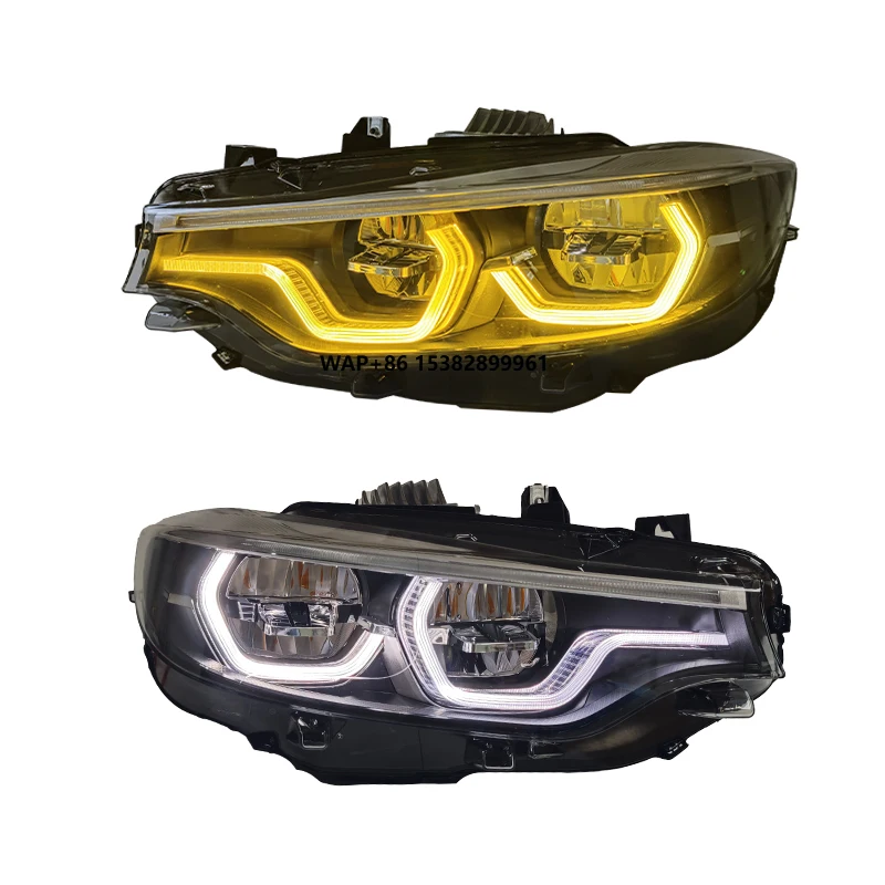 

YU GUANG Plug and Play Front Light for 4 Series F32 F33 F36 F80 F82 Headlight 2013 2020 Lci Upgrade LED Head Lamp Headlights