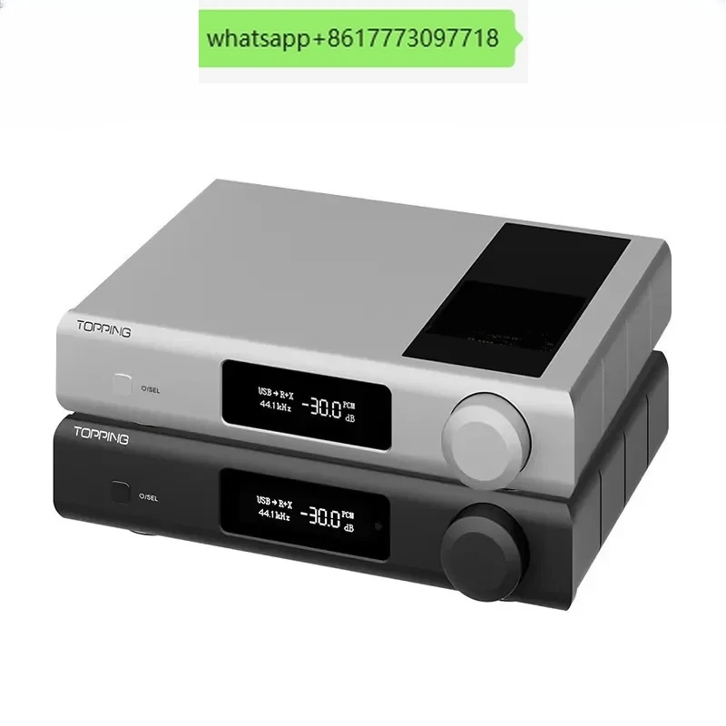 TOPPING D90 III Discrete Fully Balanced HiFi DAC PCM768 DSD512 BT5.1 Support LDAC with Remore Control Hi-Res Decoder