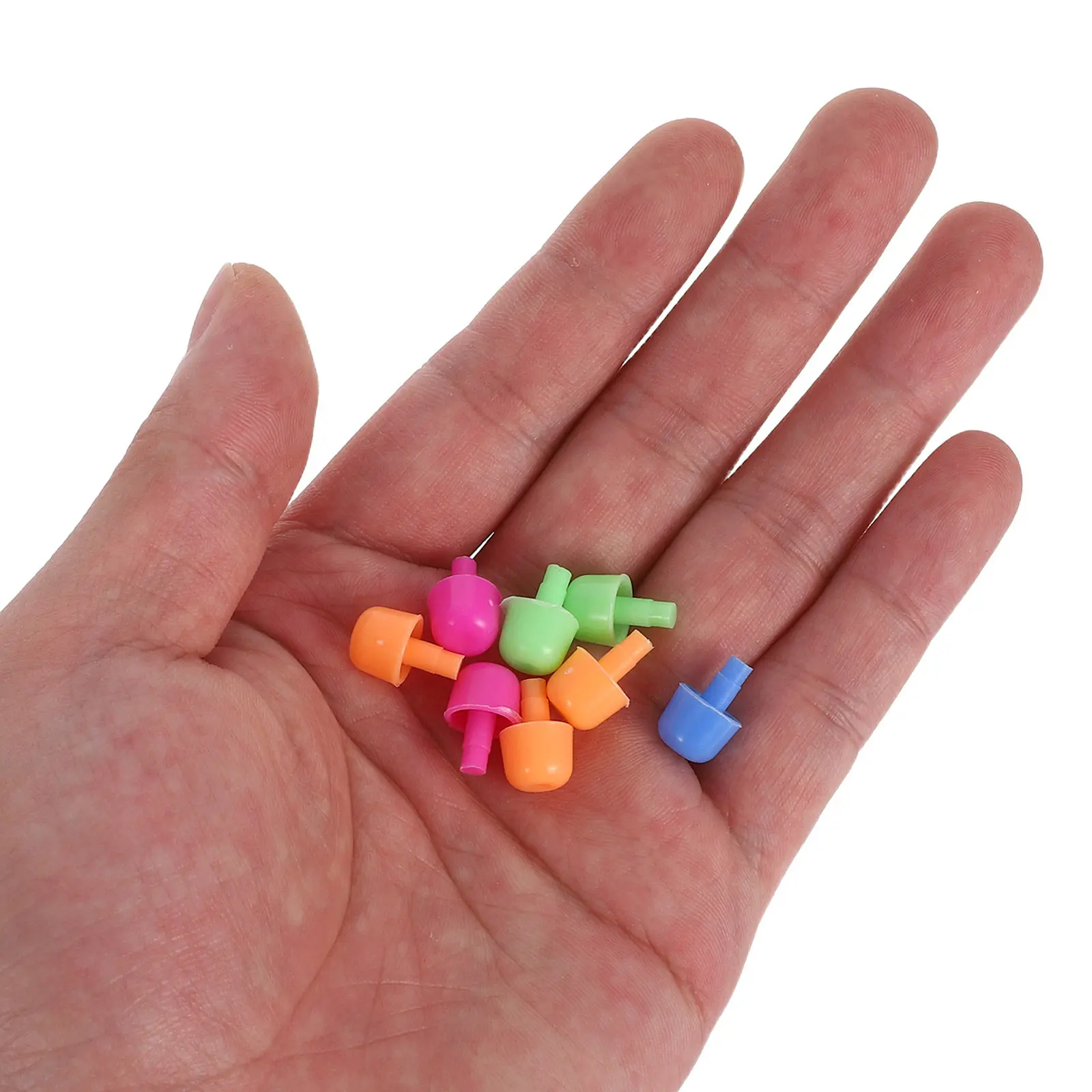 

1 Set Mushroom Nail Puzzle Educational Game Creative DIY Desktop Early Childhood Pegboard Jigsaw 1 Assembled Plate 96 Random