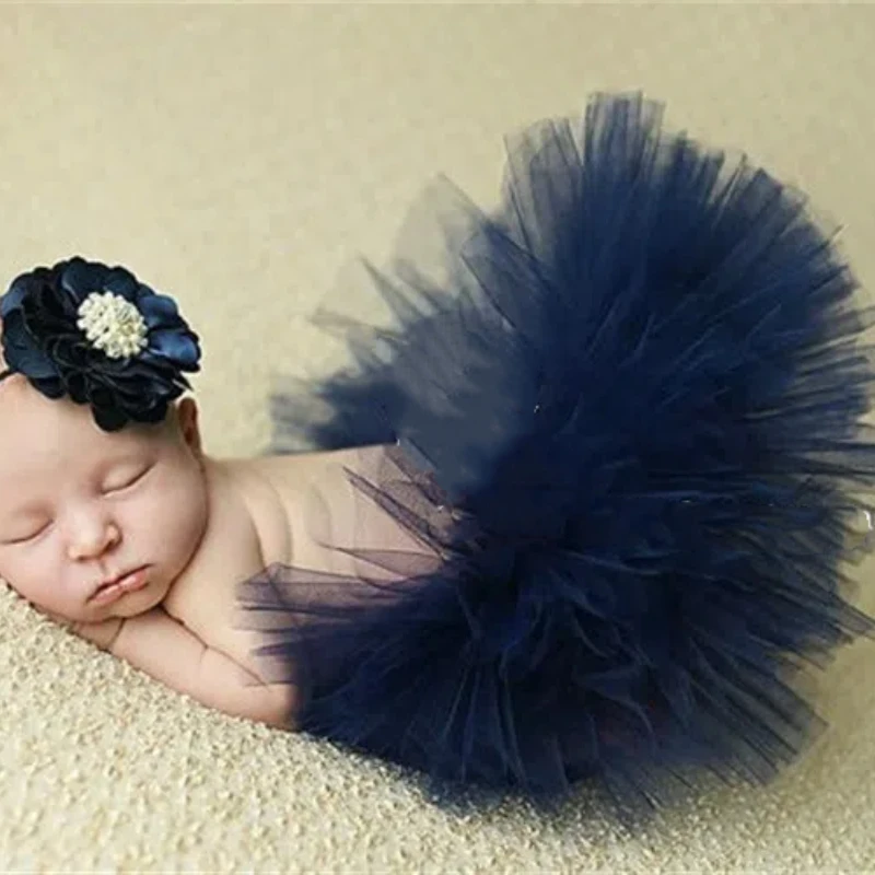 Outfit Multiple Newborn Photography Clothing Newborn 100 Days Photography Clothing Newborn Fluffy Skirt Newborn Photography