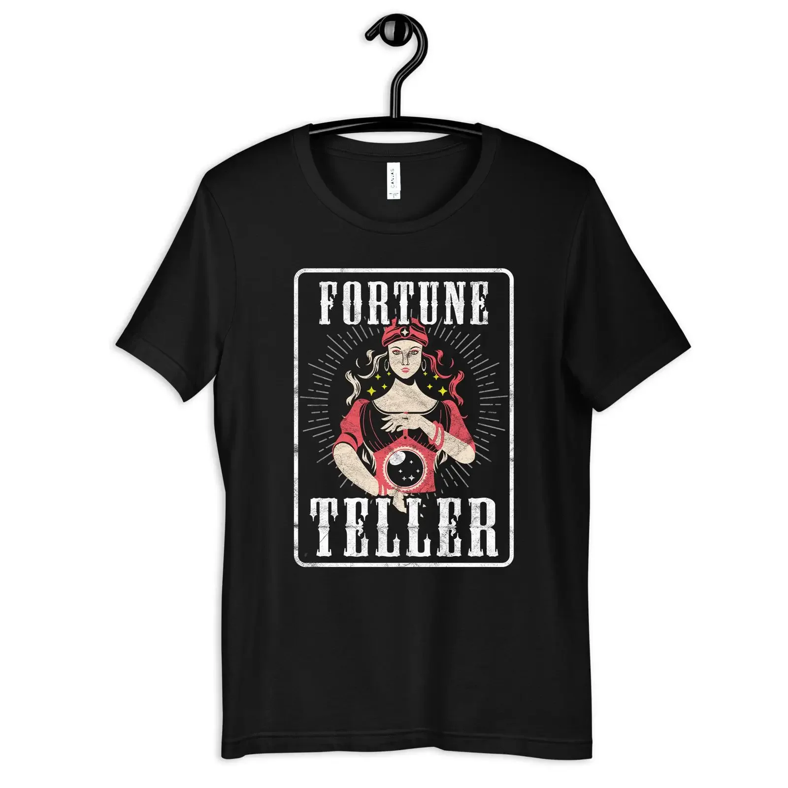 Vintage Fortune Teller T Shirt Mystic Divination s for Tellers vintage Washed Comfortable Slightly fashion