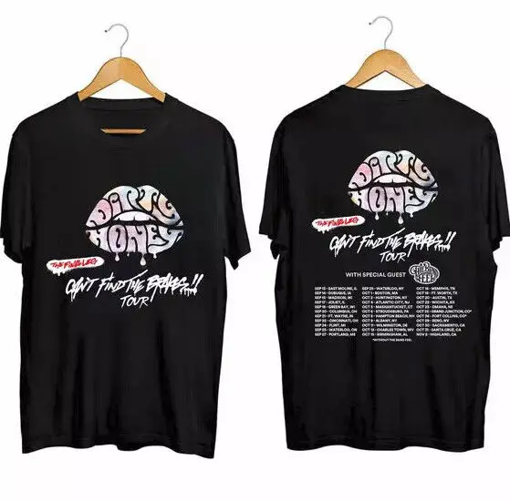 Dirty Honey Cant Find The Brakes Tour 2024 Final Leg Shirt