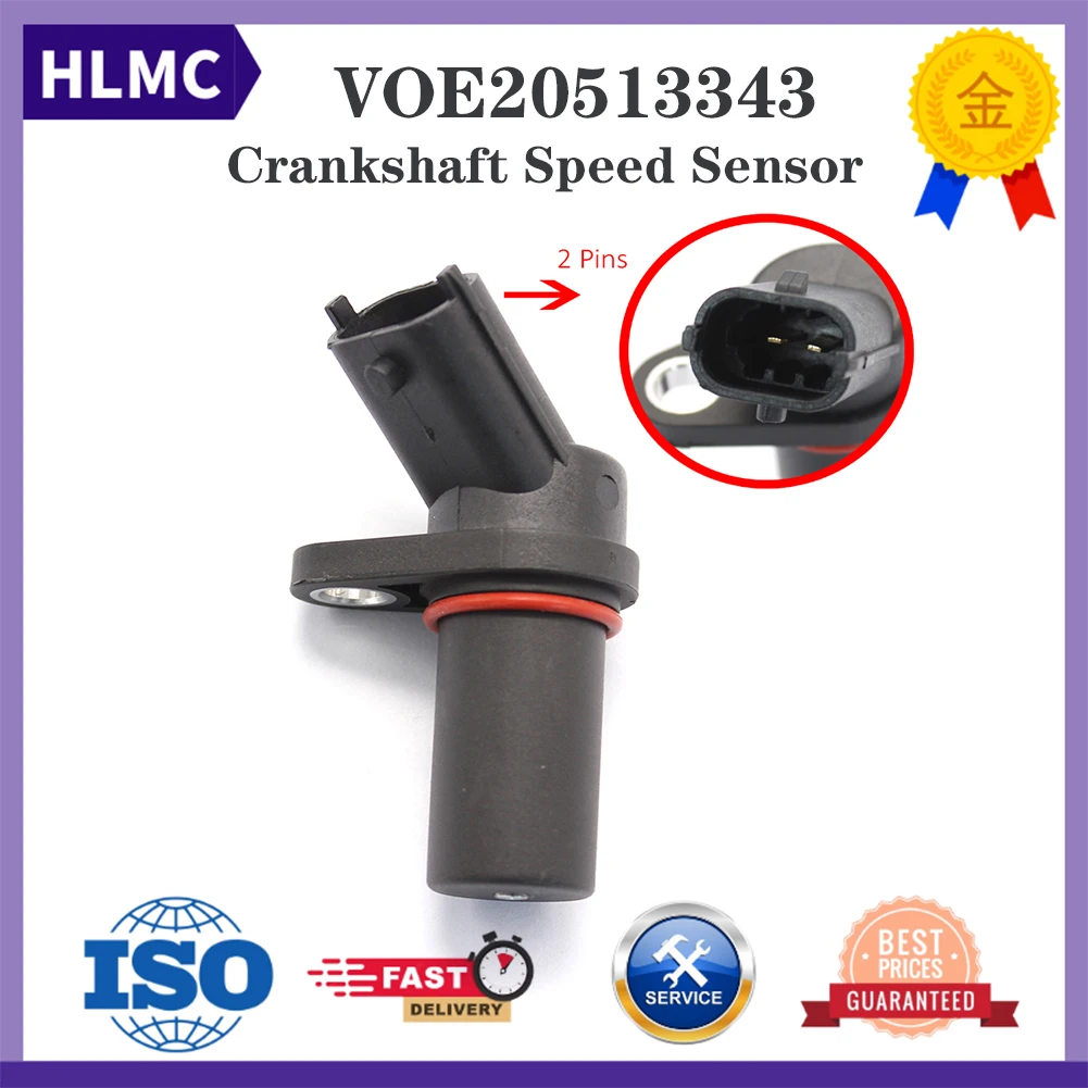 VOE 20513343 VOE20513343 Crankshaft Speed Sensor For Excavator EC210B EC140B EC240B EC290B EC360 EC460 Parts