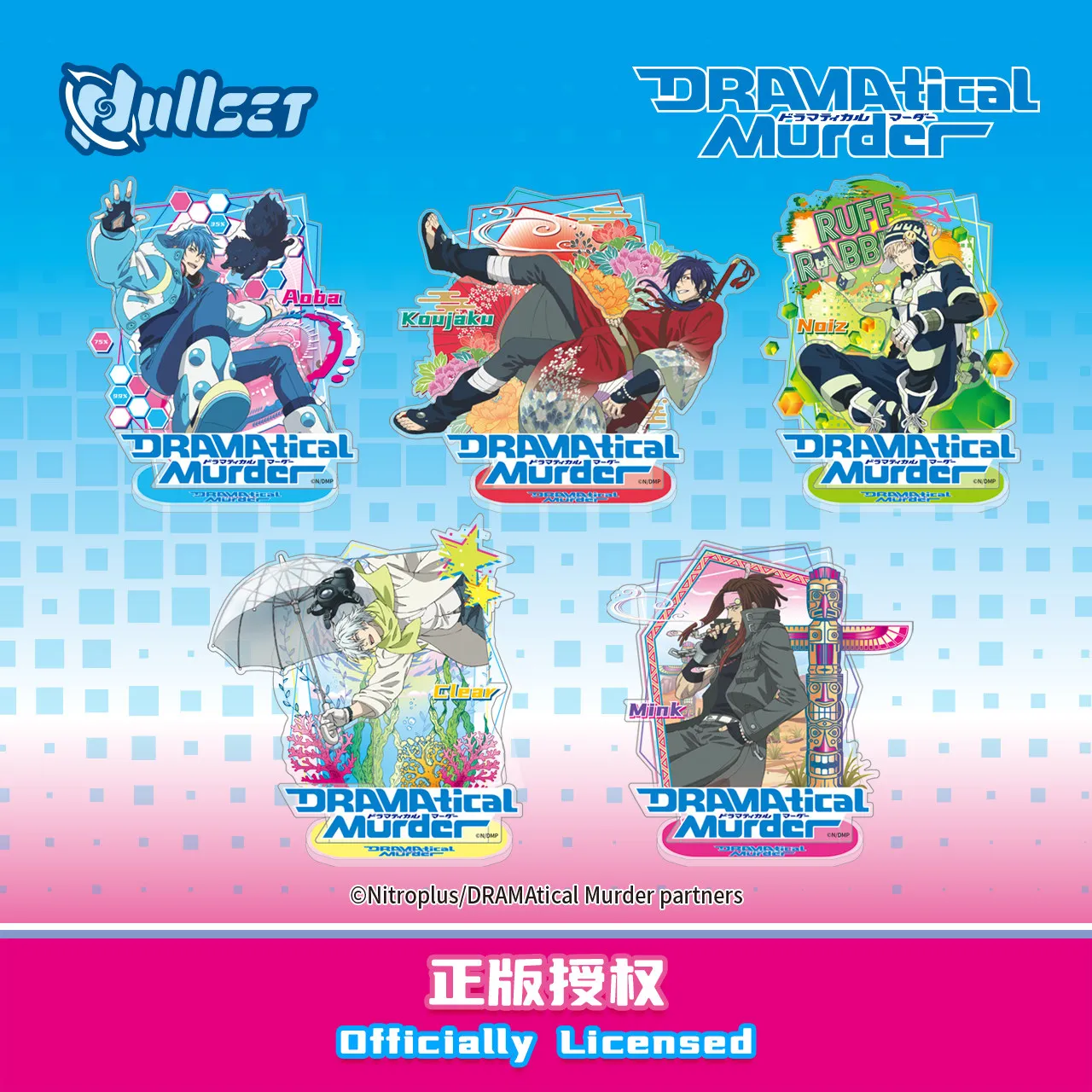 Second Series Officially Licensed Dramatical Murder Anime Acrylic Stand Aoba Character Desktop Decor For Anime Collectors Gift
