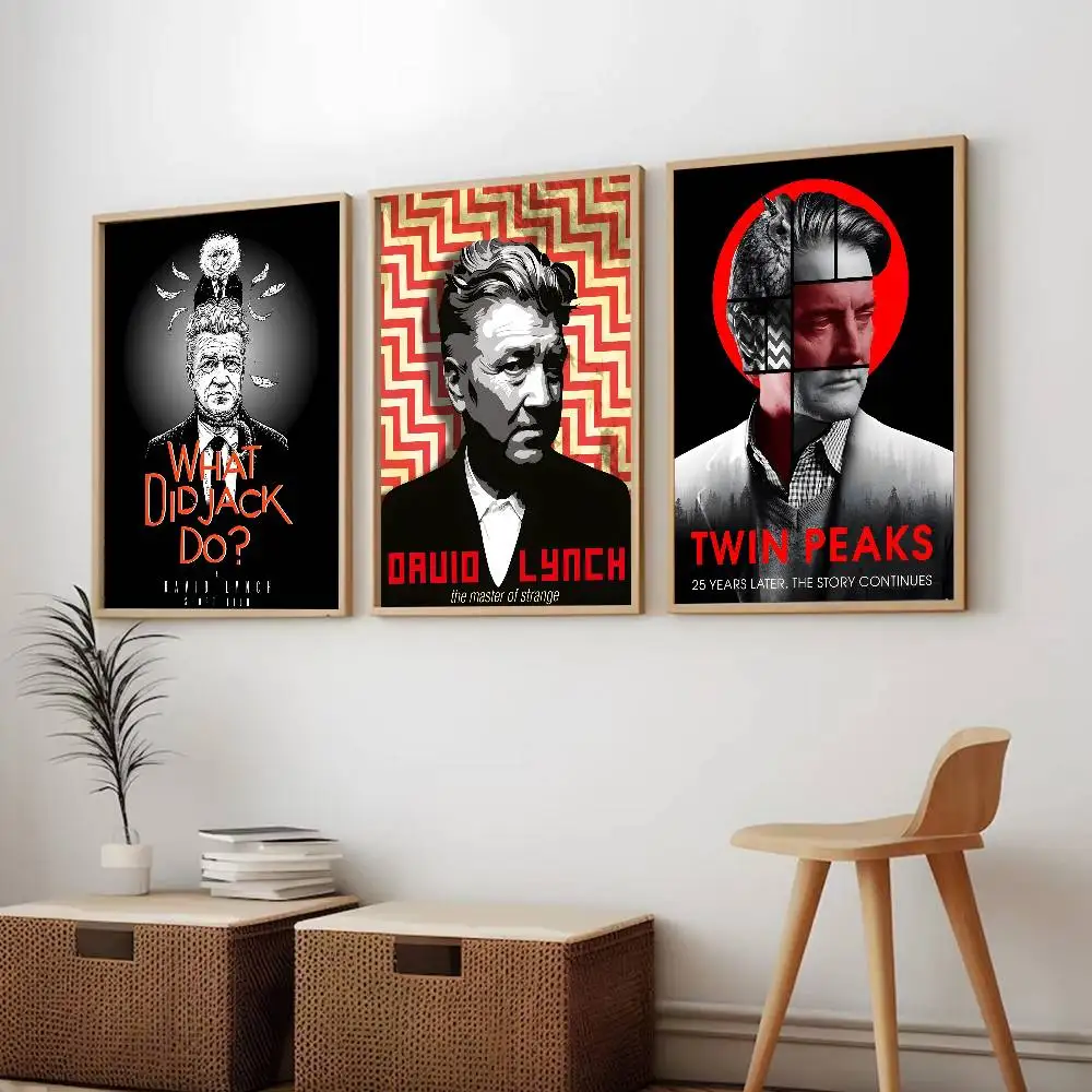 Legendary Famous Director D-David Lynch Poster Canvas painting poster with prints Home bedroom living room decoration gift
