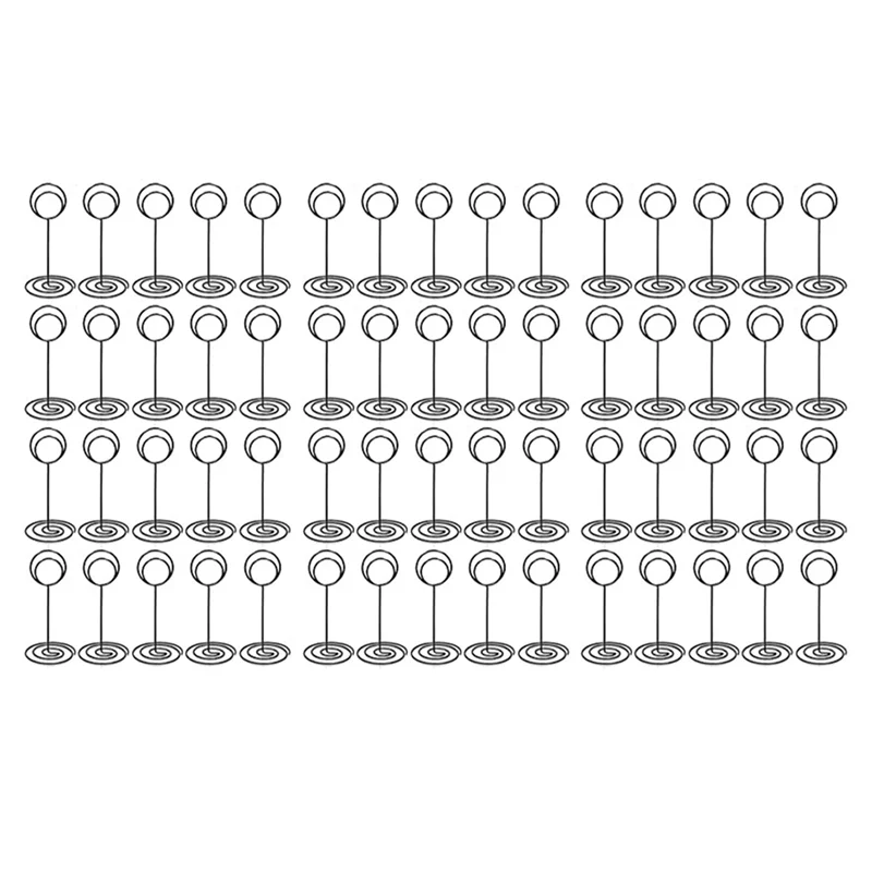 AB42-Table Number Holders 60Pcs - 3.35 Inch Place Card Holder Table Number Stands For Wedding Party Graduation Reception A