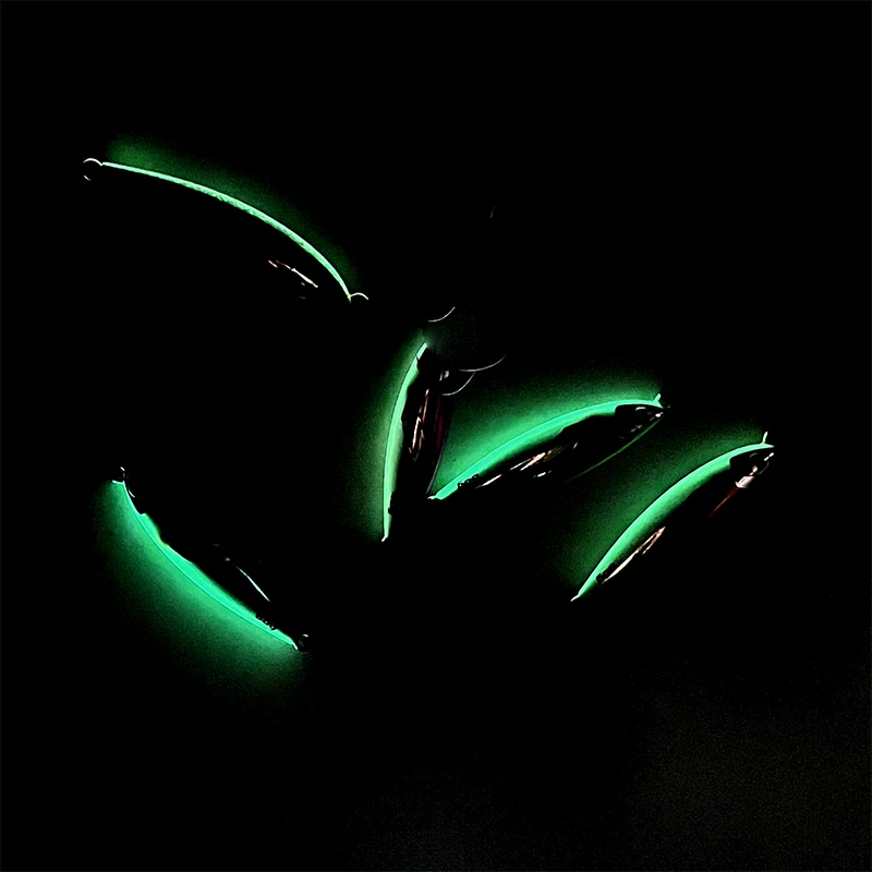 PAGEBASS Slow Metal Jig Señuelo Luminoso con Aleta – Pesca Alta Mar - imagen 3