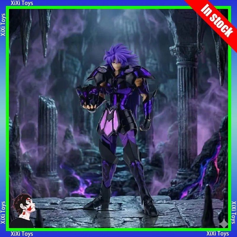 

CS Model Saint Seiya Myth Cloth EX Gemini Saga with Damaged Armor Hades Surplice Dark Gold Knights of The Zodiac Action Figure