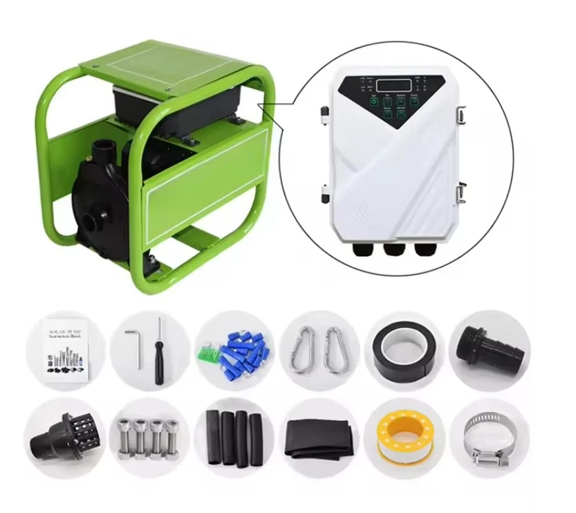 

Wastewater Treatment OEM Customizable Support 1500W Solar Brushless Surface Pump System 2hp with 110v Low Pressure Irrigation