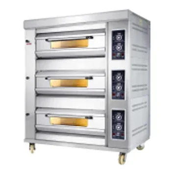 Built-in Commercial Kitchen    Oven Bakery Machine Equipment Baking Oven Bread Cake Deck Oven for Sale