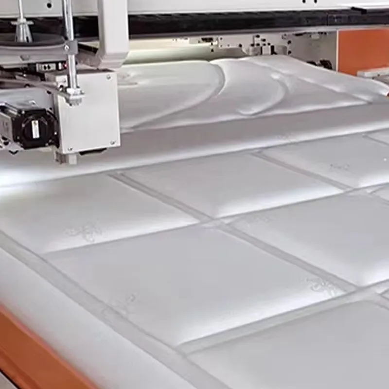 Customized Servo Motor Computerized Quilting Machine Long Arm Computer Quilting Machine For Mattress