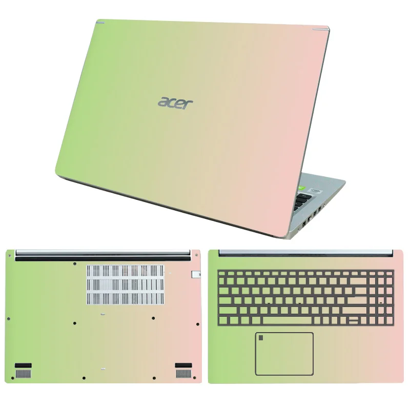 Imagem -02 - Pele Pintada Personalizada do Portátil Adesivo para Acer Aspire A51558m 56 55 54 52 A514-54 A315-57 56 A715-51g 75g Filme