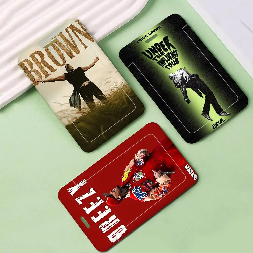 

Держатель для кредитных карт и бейджей с ремешком на шею от рэпера C-Chris B-Brown