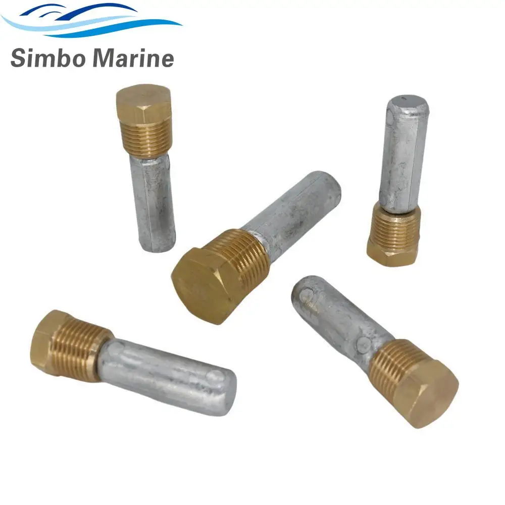 Zinc Pencil Anode Kit for Yanmar 6LY 6LP 4LHA Engines Replaces 119773-92600 119574-18790 119574-44150 image 4
