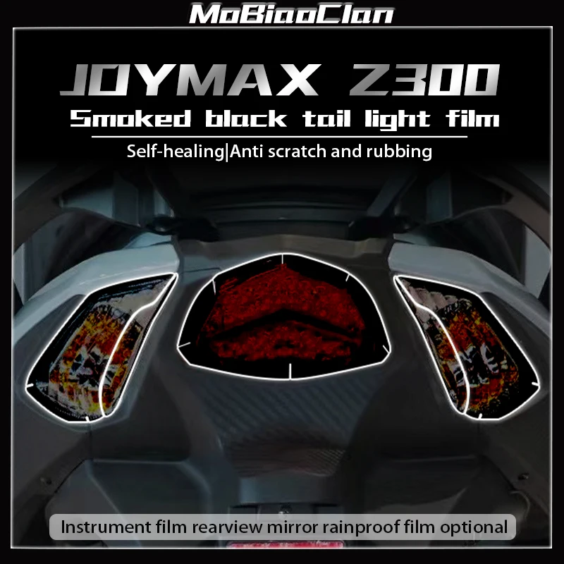 For SYM JOYMAX Z300 headlight film instrument film transparent protection film screen film modification