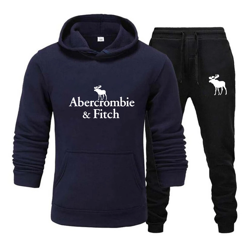 Abercrombie Fitch dres Bluza z Kapturem + Spodnie Garnitur 캐주얼 스웨터