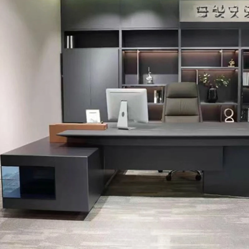 Luxury Computer Executive Desk Desktop White Corner Study Executive Desk Portable Standing Mesa Escriotorio Office Furniture