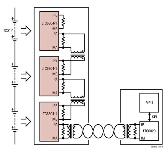 LTC6804IG-2 LTC6804HG-2 LTC6804 - 12 Channel Multicell Battery Monitor with Addressable Interface, Generation 3