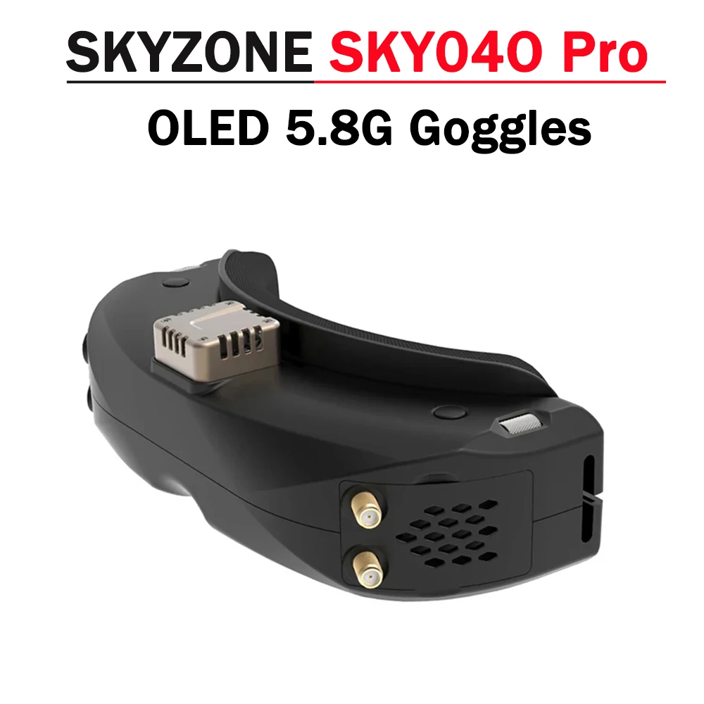 SKYZONE SKY04O Pro OLED 5.8G 48CH Steady View Receiver 1280x720 DVR FPV Goggles With Head Tracker Fan for RC Airplane Racing