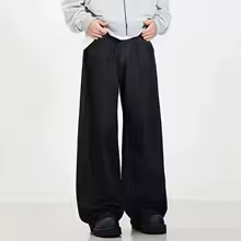 IEFB Simple Men's Denim Pants Vintage Washing Wide Leg Loose Jeans Casual Straight American Style Male Trousers New 2025 9W190 - AliExpress 200000343