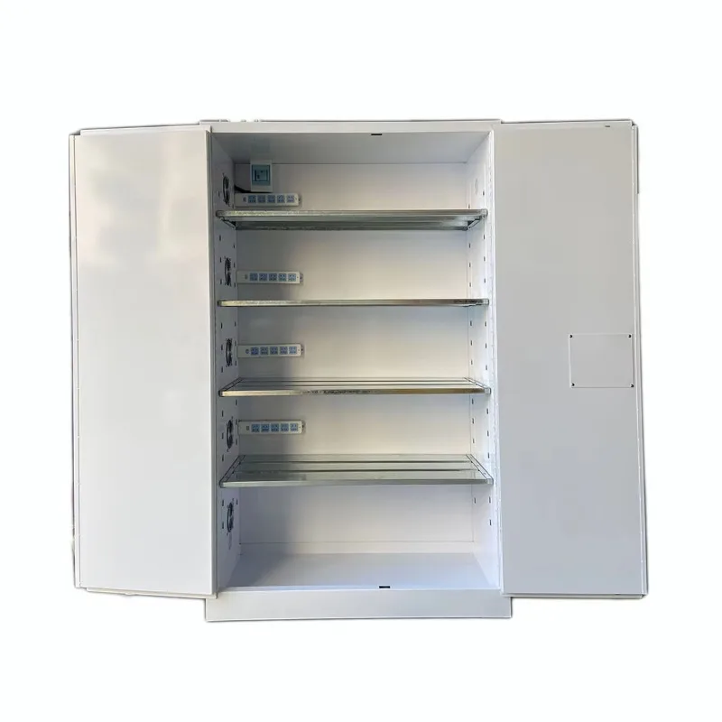 

Fireproof lithium battery storage and charging cabinet for 2500 watt output scooter