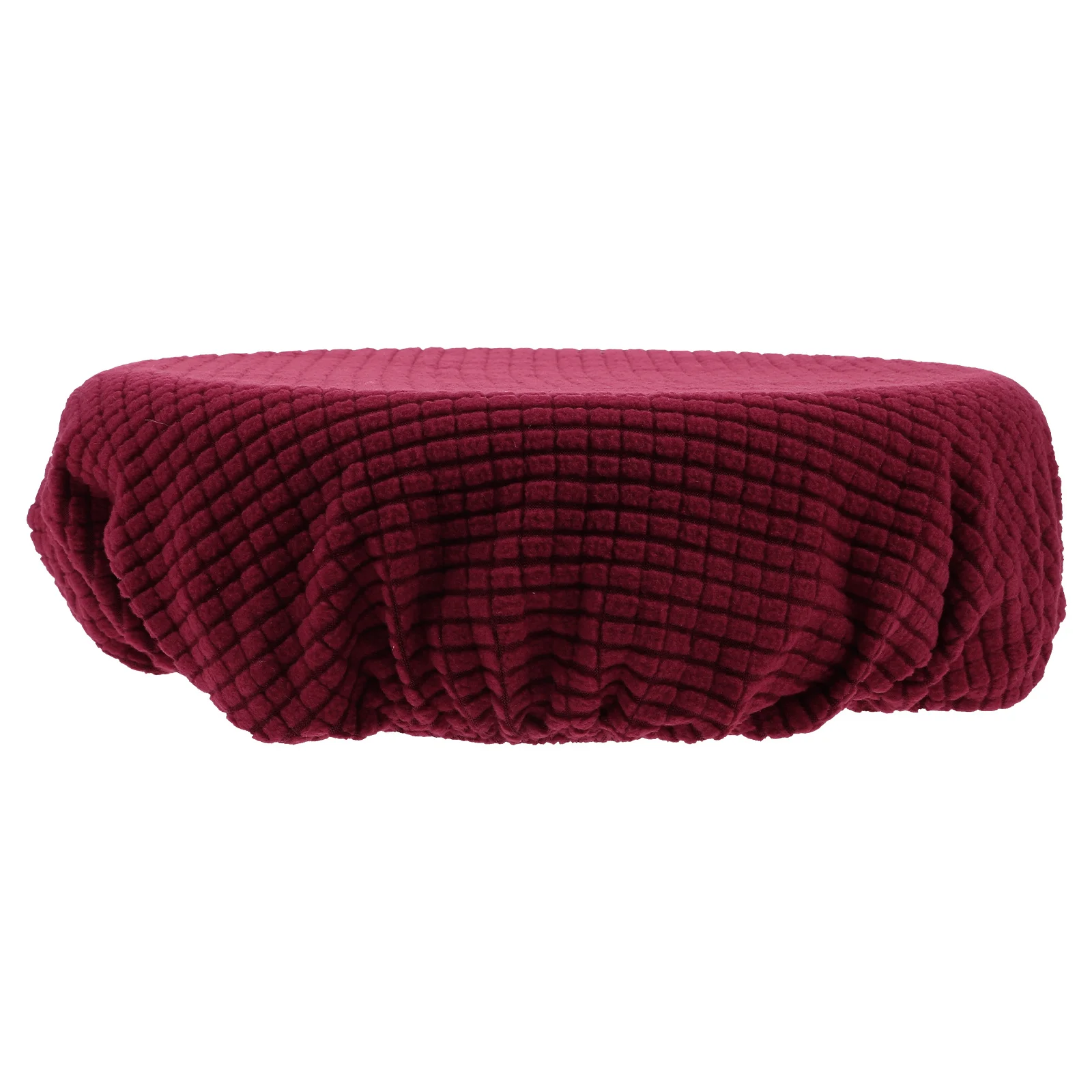 

1Pcs Round Stool Chair Cover Polyester Elastic Protective Slipcover Home Dining Room Chair Protector Stretch Seat Cover