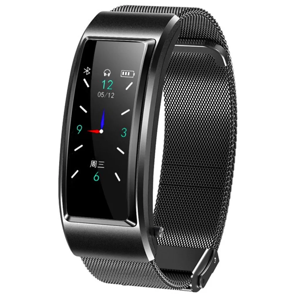 

Умная Bluetooth-гарнитура для звонков, браслет, пульс, мониторинг здоровья, сна, спортивные часы, беспроводные наушники, умные часы, браслет USB