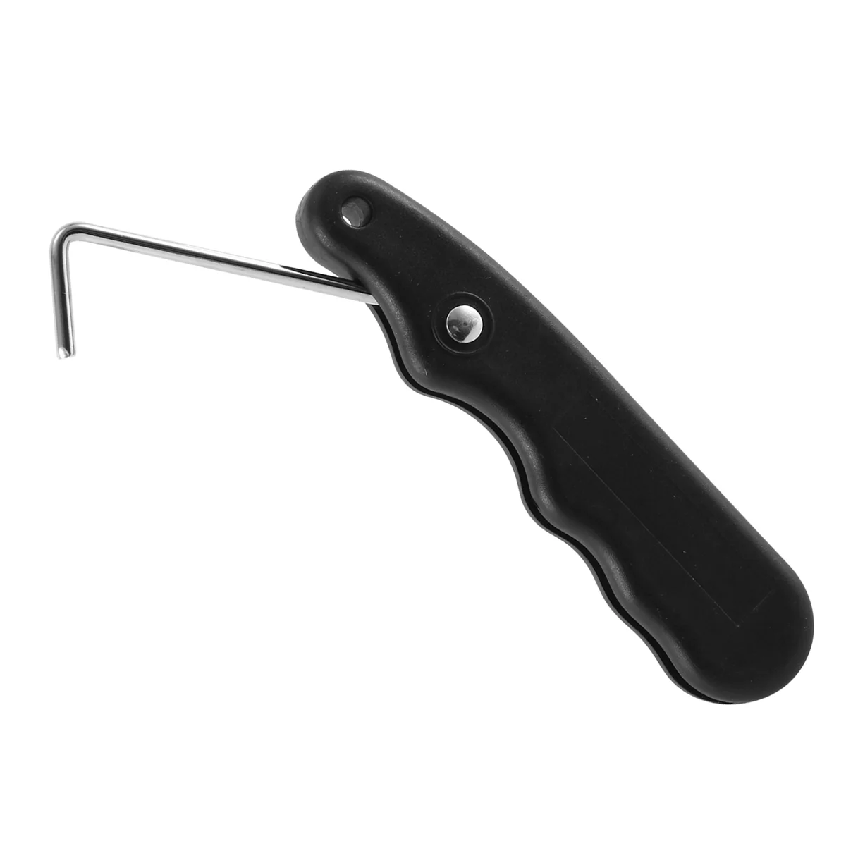 A44TUniversal Practical for Figure Roller with Extended Hook Durable Ice Hockey Puller Portable Handle Skate Lace Tightener