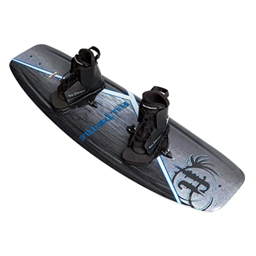 

Aqua Extreme Wakeboard Kit for water sports composite material black/blue color lightweight and durable design