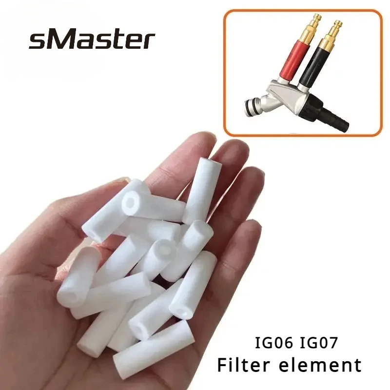 Smaster Filter Element 50/100/200pcs 1003698  9/4x27mm For GM Opti Powder Flow Injector IG07 IG06