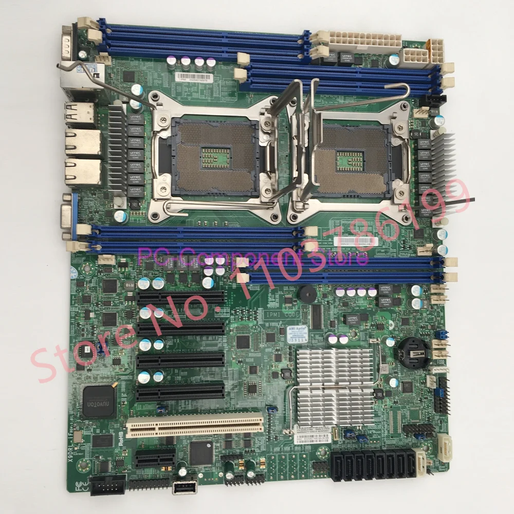 اللوحة الأم للخادم X9DRL-IF LGA2011 تدعم E5-2670/2660 DDR3 سيتم اختبارها قبل الشحن #6