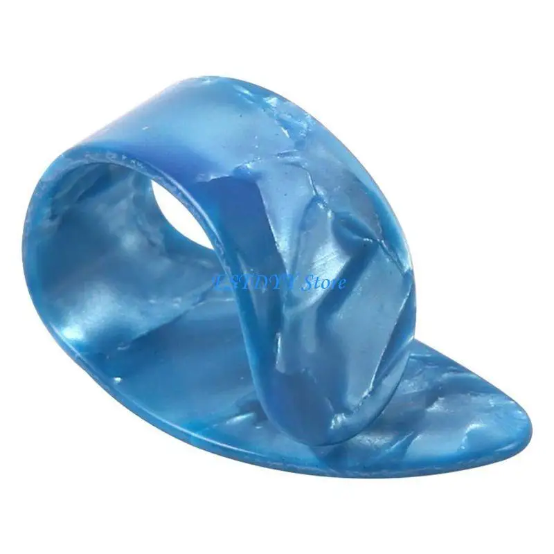 

G6DE 4 Pcs Finger Thumb Picks Plastic Finger Picks Stringed Instrument Thumbpicks