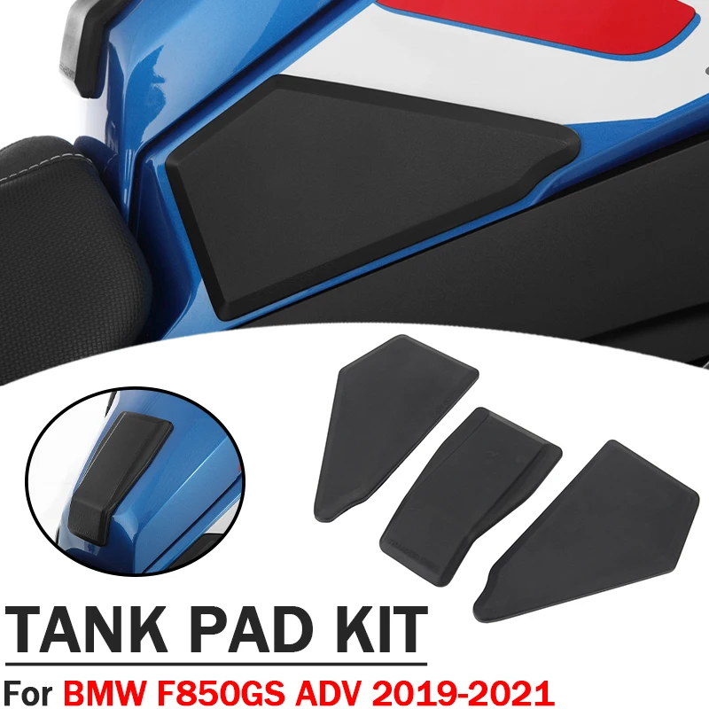 

NEW FOR BMW F850GS Adventure ADV F 850 GS Motorcycle Tankpad Anti-Slip Tank Pad Protection Stickers SIDE TANK PADS Traction Pad