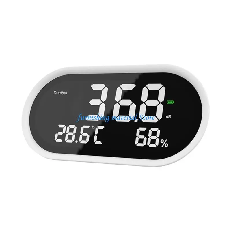 Y5GD Multifunction Environmental Detectors Measure Noise Level Temperature Humidity LED Display Home Essential