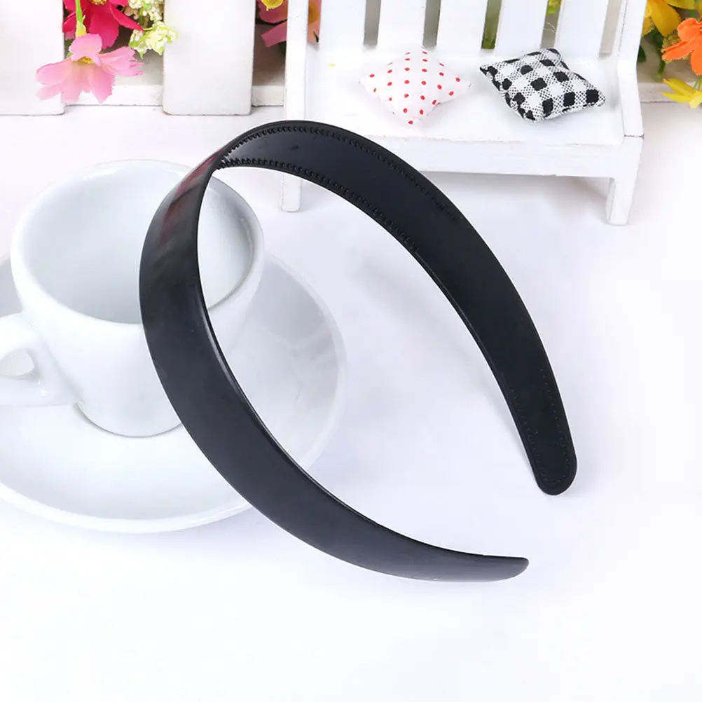 

40Pcs 2.5cm Wide Plastic Headband Women Hairband Premium Quality Comfortable Stretchy One Size Fits Most Ladies Evening