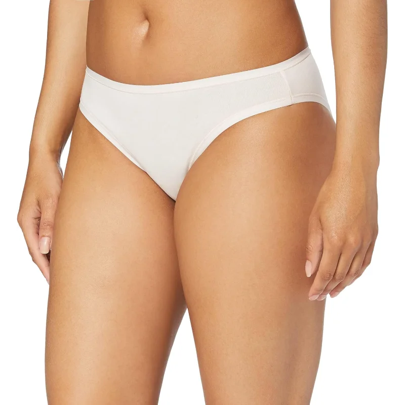 レディース コットン ビキニブリーフ 下着（プラスサイズあり）、マルチパック