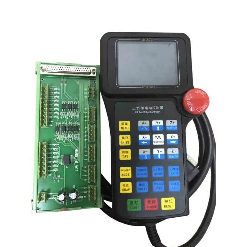 

Engraving Machine Handle Controller Dc500 3 Axis 4 Axis Offline Motion Control System (3 Axis)