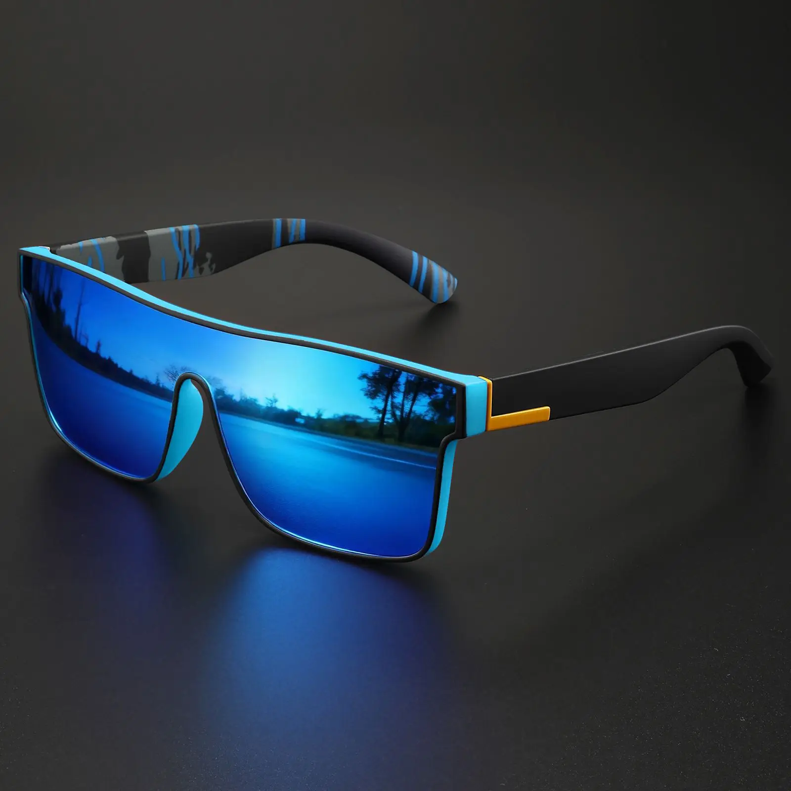 New Sports 731 Sunglasses Outdoor Riding Travel Sunglasses Beach Fishing Glasses Unisex
