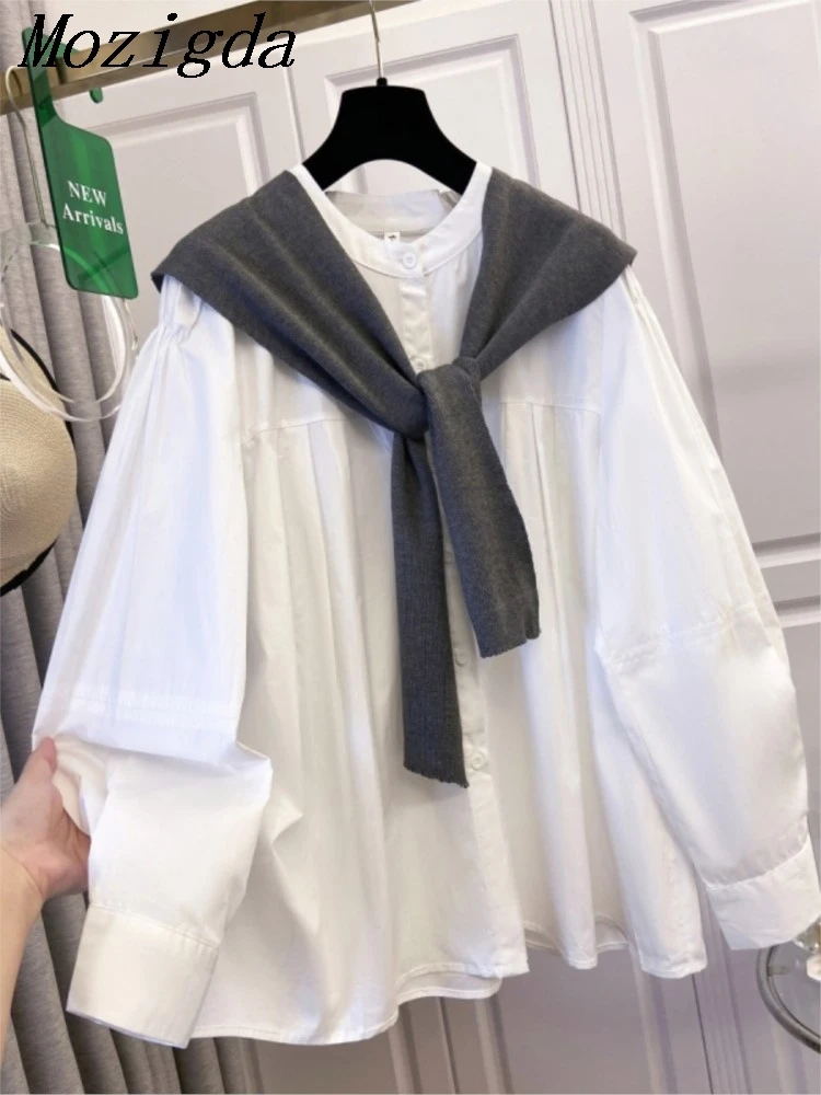 

Осенние универсальные полосатые рубашки, женские блузки с вышивкой медведя на пуговицах и длинными рукавами, свободные вязаные рубашки с шалью в консервативном стиле для девочек