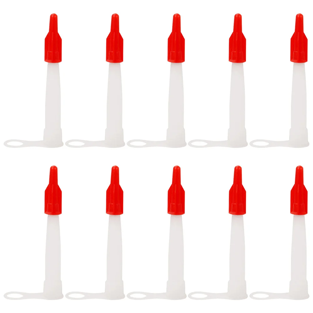 10 قطعة فوهات تمديد السد شكل مدمج أداة السد تسرب فوهة نصائح السد نصائح السد تمديد فوهة #6