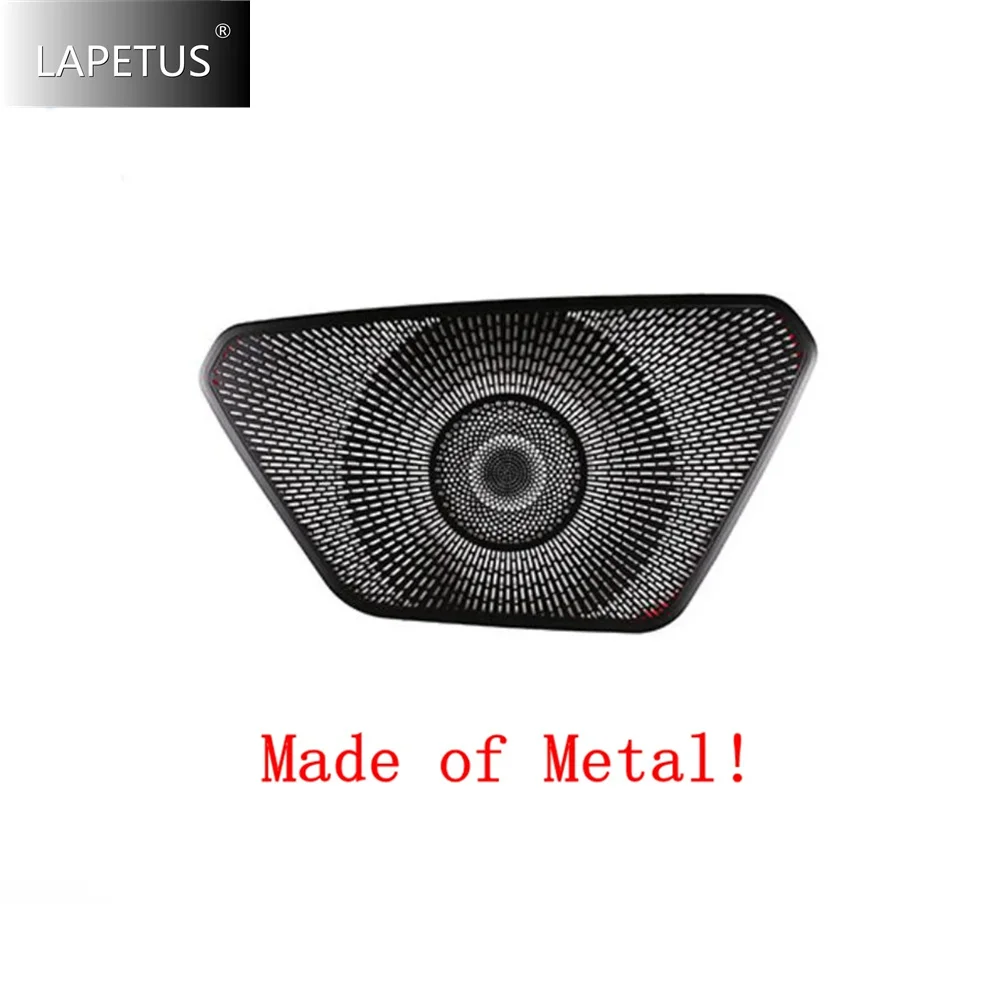 Metal Auto Central Stereo Speaker Audio Sound Loudspeaker Decor Panel Cover Trim Accessories For BMW 3 Series G20 2019 - 2024