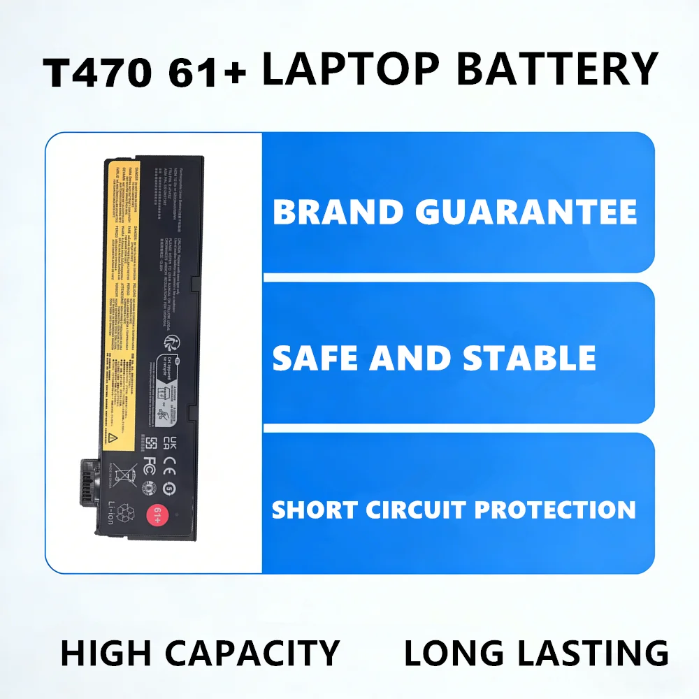 61+ Laptop Battery For Lenovo 01AV425 01AV426 01AV427 01AV428 01AV490 01AV492 SB10K97579 SB10K9758 SB10K97597 61+